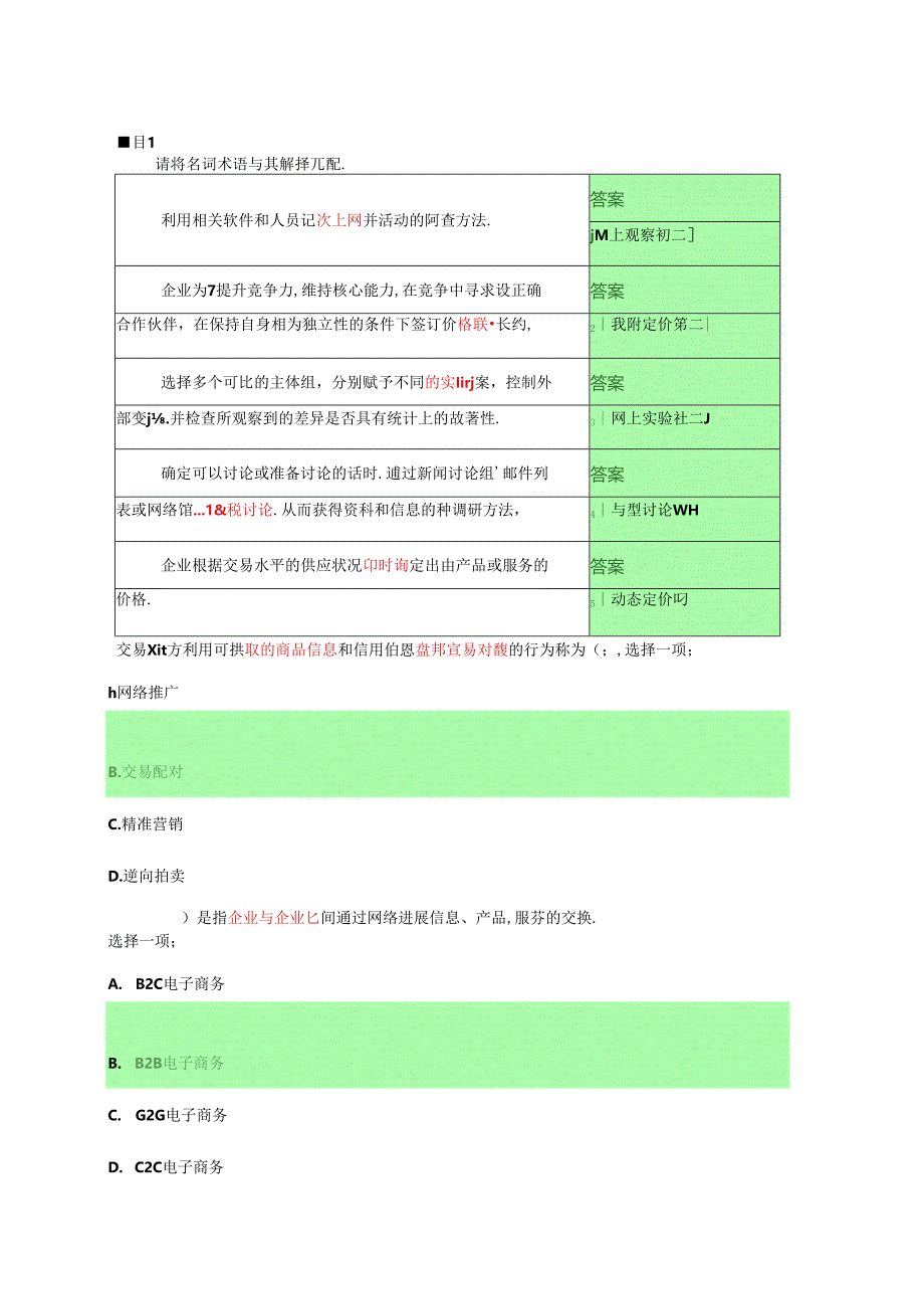 2018电大电子商务概论形考答案.docx_第1页