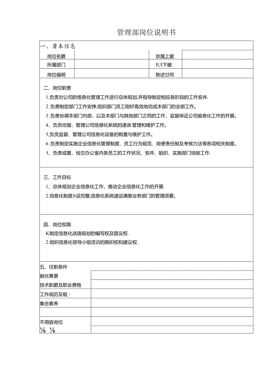 信息化管理部职责.docx_第2页