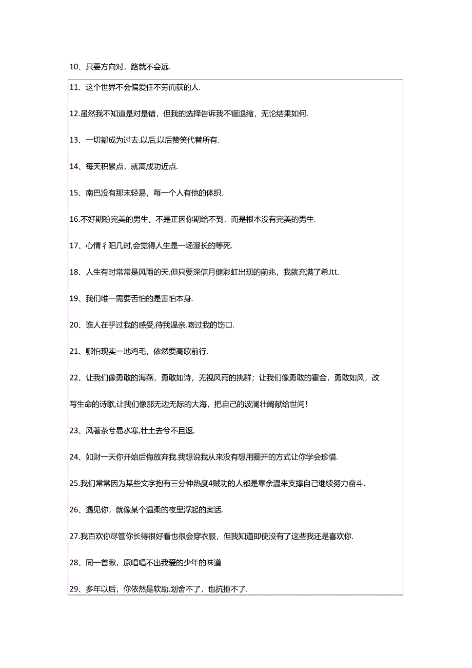 2024年年励志奋斗的签名汇总90句.docx_第2页