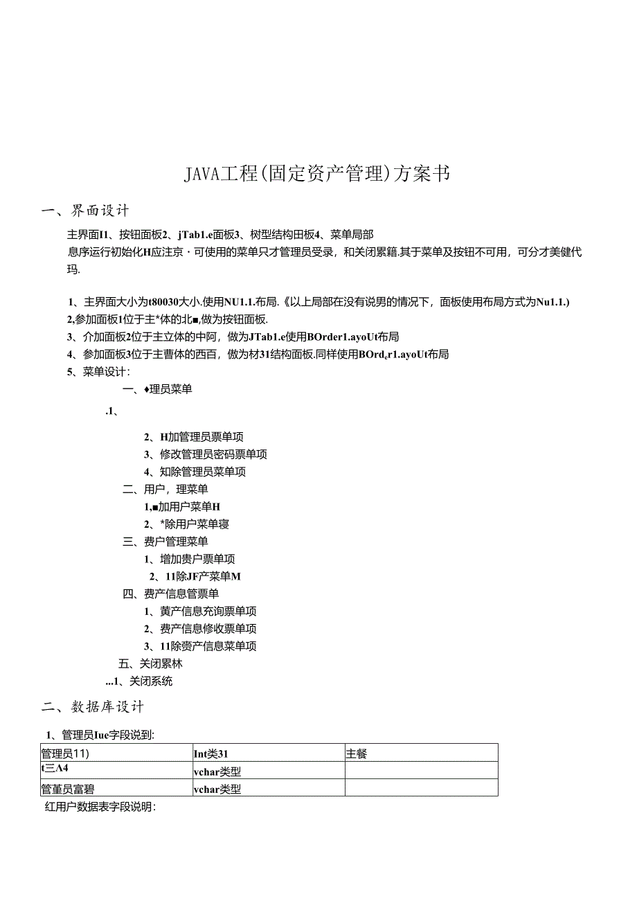 JAVA项目固定资产管理计划书范本.docx_第1页