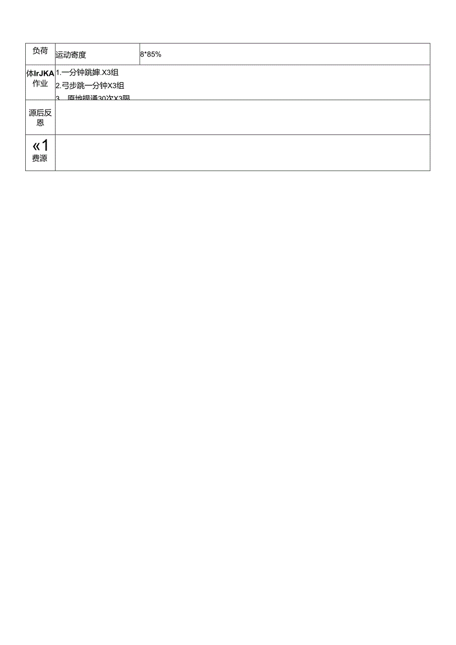 体育6年级 8田径—跨越式跳高-双腿的登摆 大单元课时教案.docx_第3页