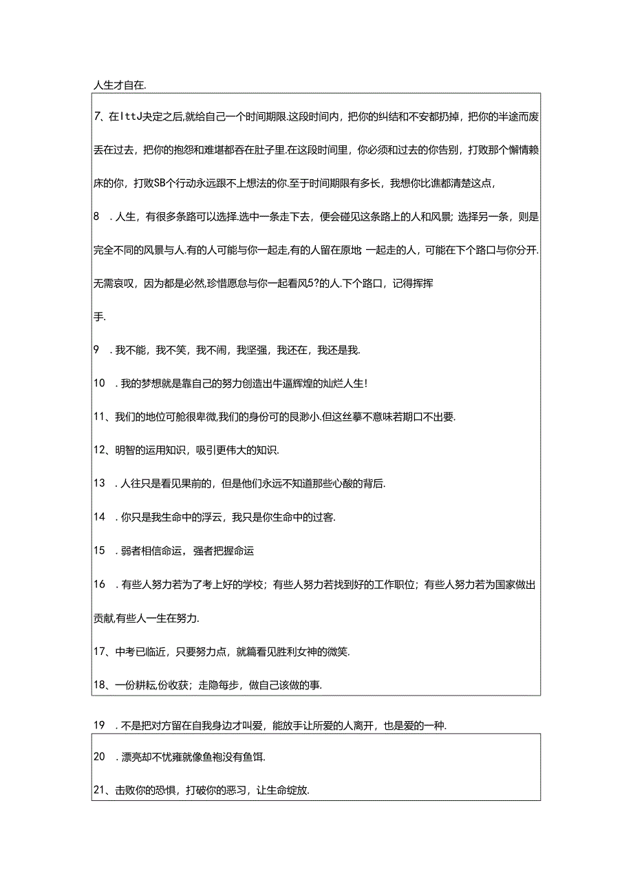 2024年年经典励志奋斗的签名摘录95条.docx_第2页