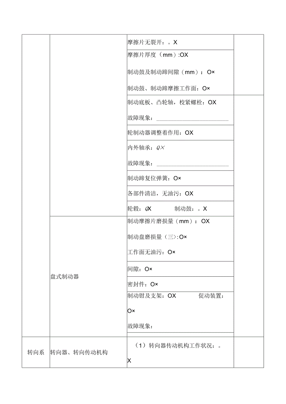 二级维护过程检验记录单.docx_第3页