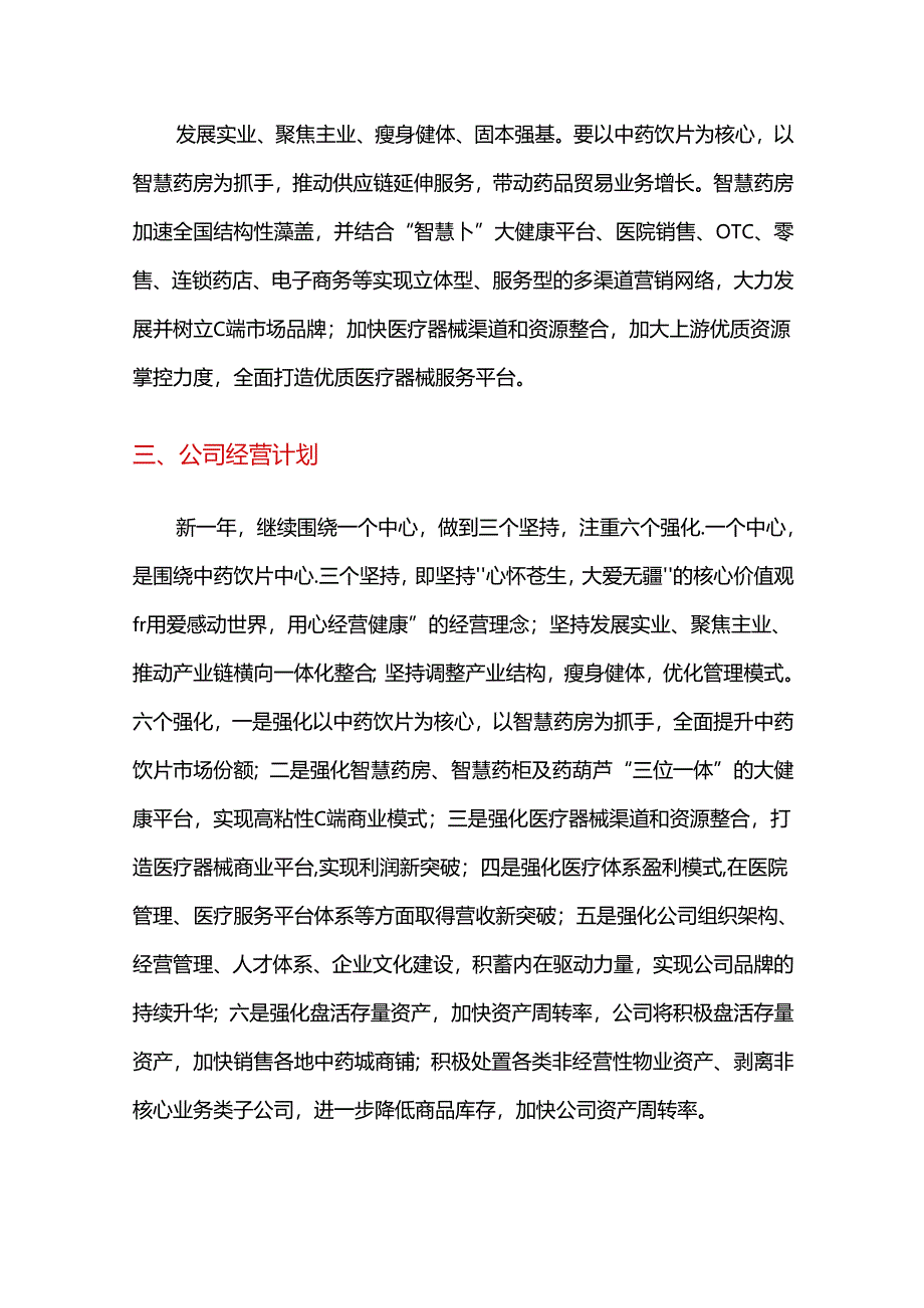 2019年中药饮片智慧药房企业发展战略和经营计划.docx_第3页