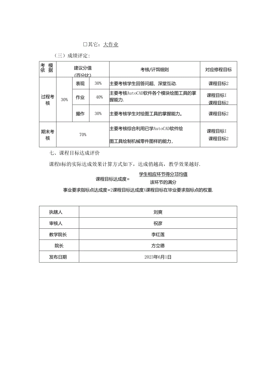 1523D09007-工程制图实训-2023版人才培养方案课程教学大纲.docx_第3页