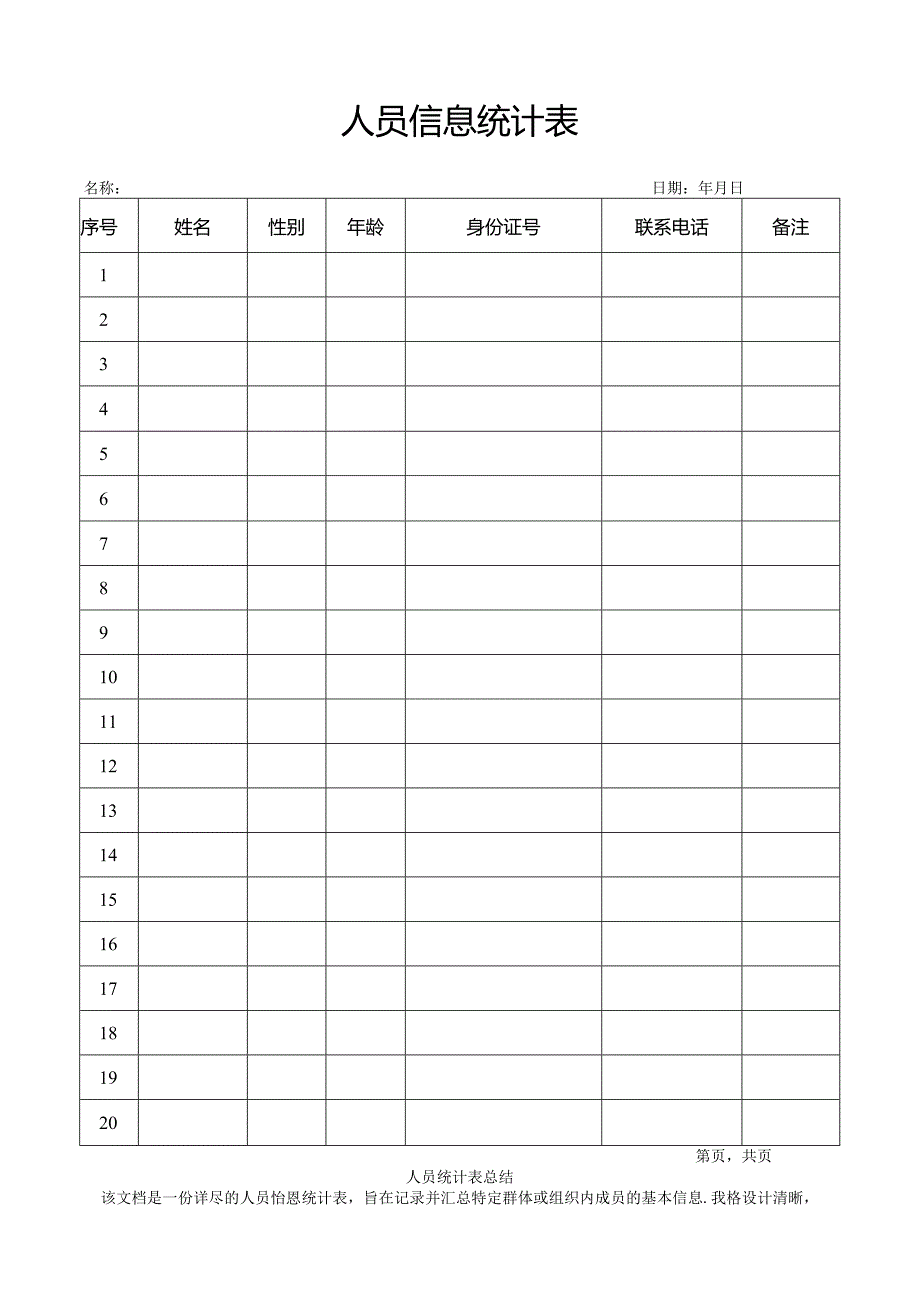 人员统计表.docx_第1页