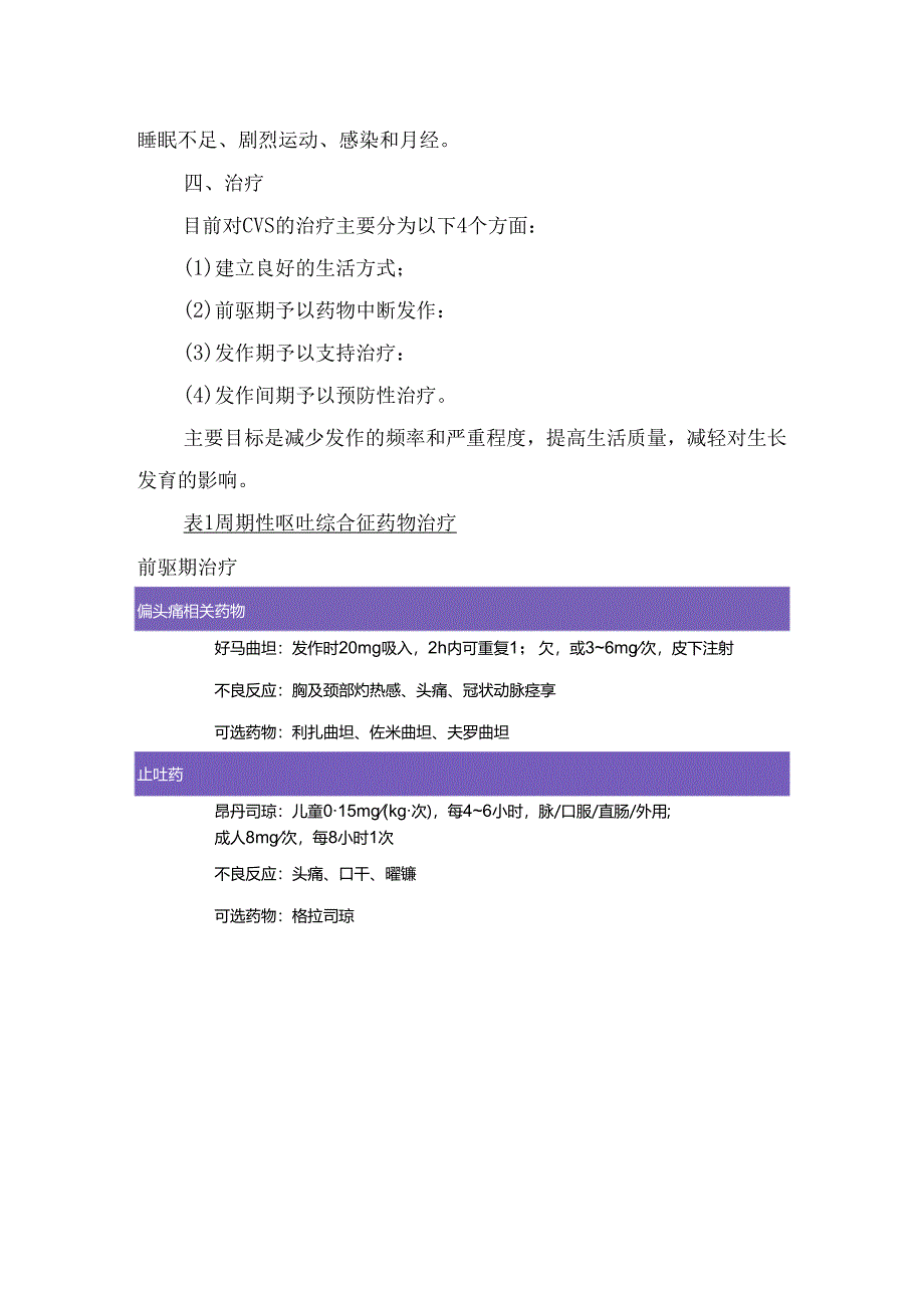 临床呕吐诊疗思路、病因、临床表现及常见周期性呕吐综合征分级、诊断标准和治疗要点.docx_第3页