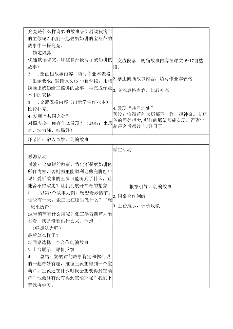 26《宝葫芦的秘密》教学设计1公开课教案教学设计课件资料.docx_第3页