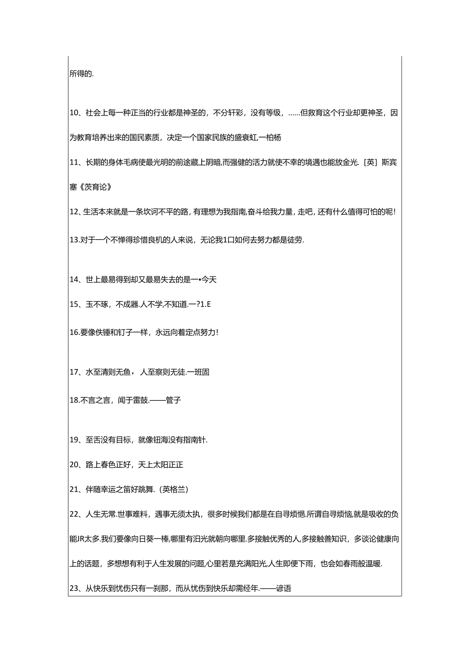 2024年精选人生的格言集锦98句.docx_第2页