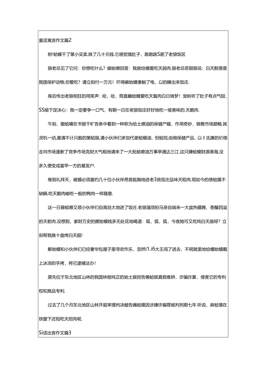 2024年童话寓言作文大全(6篇).docx_第2页