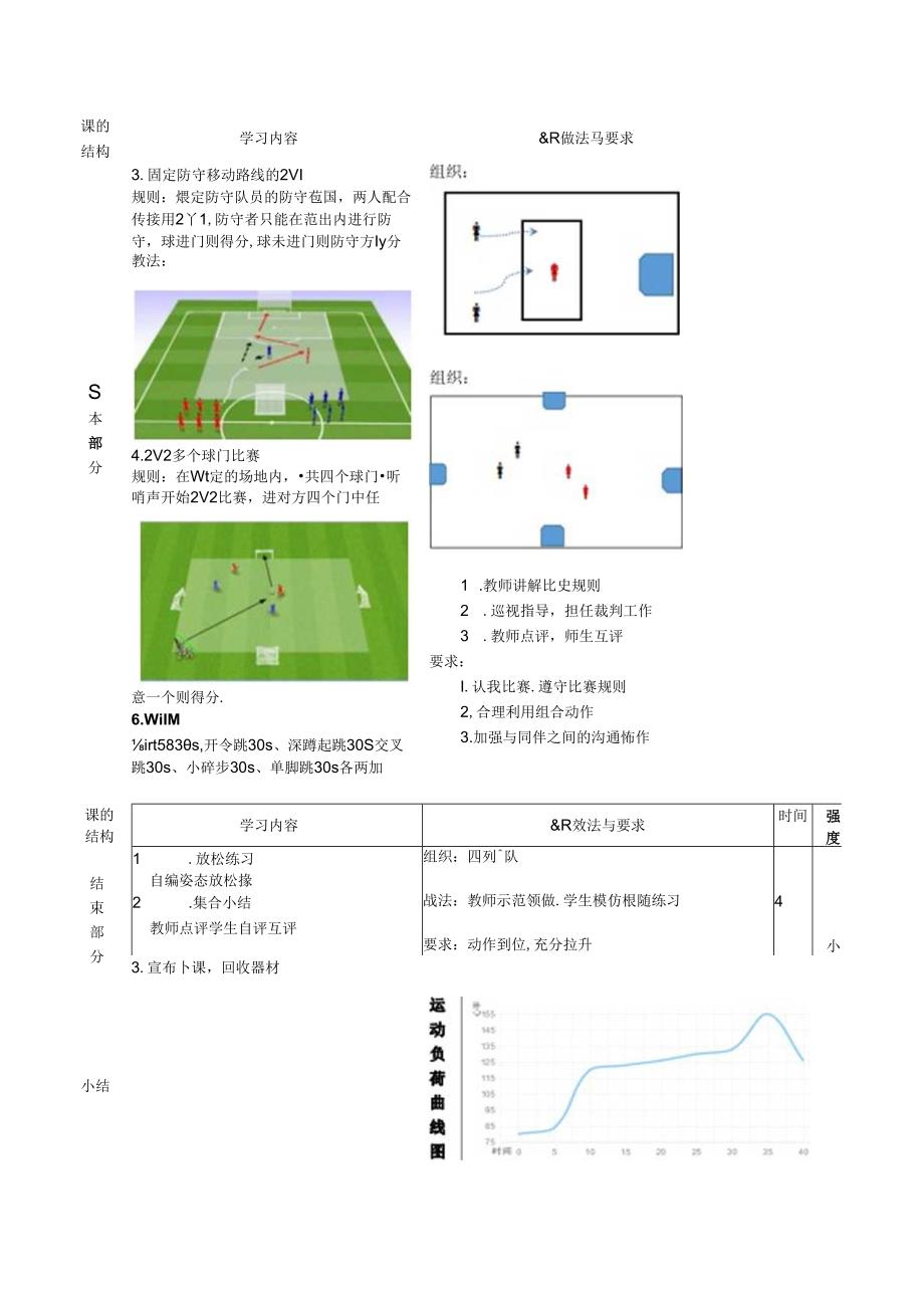 人教四年级体育与健康第6课防守情境中的脚内侧传接球学练 大单元课时教案.docx_第3页