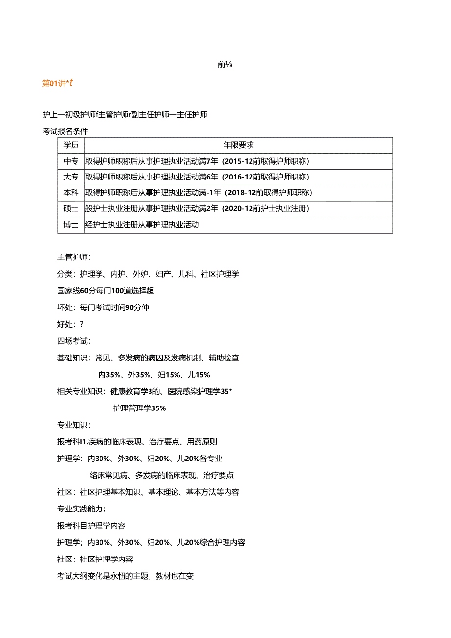 1.讲义_主管护师(代码368)_课程讲座_章 浩_前 言.docx_第1页