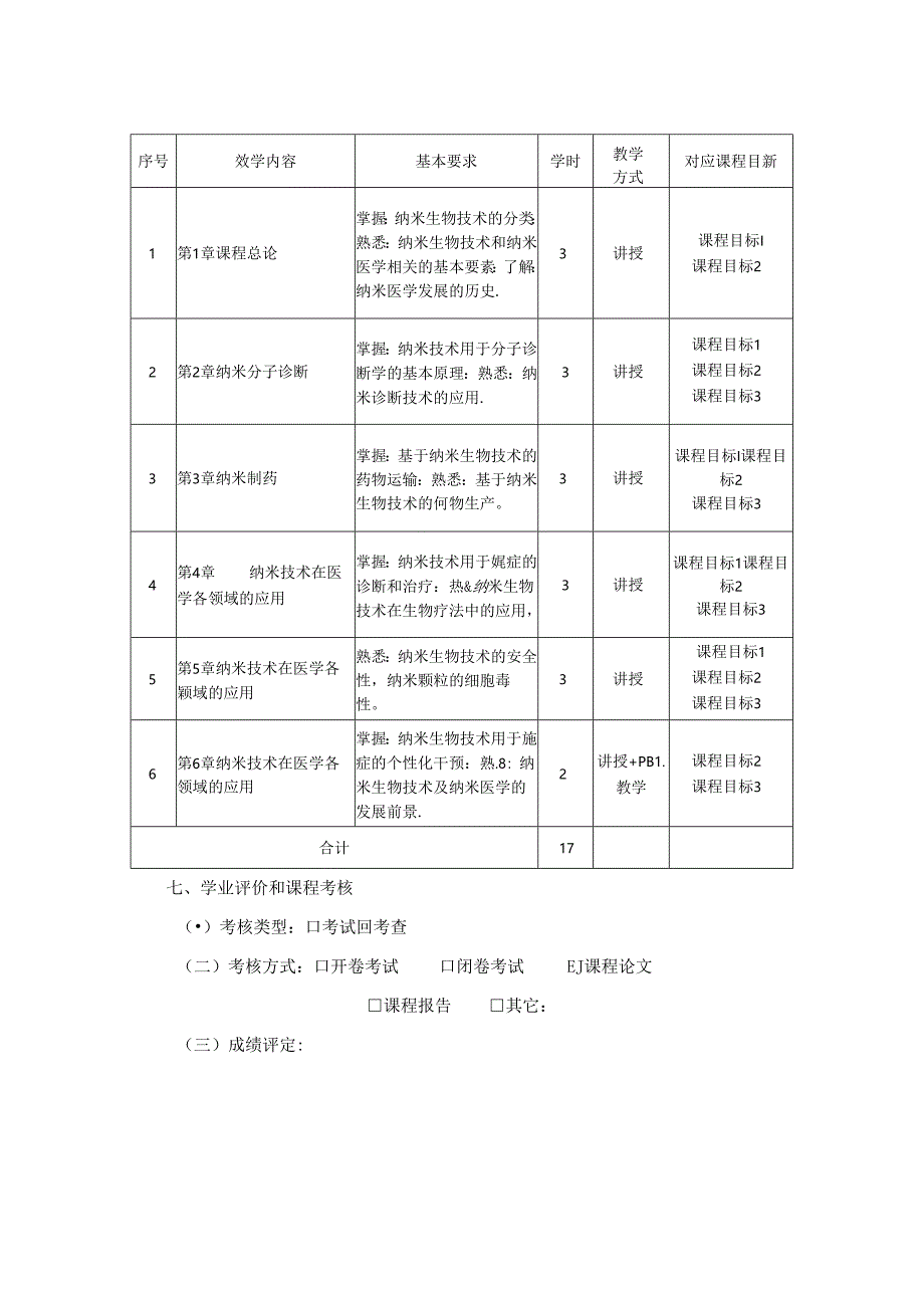 2423D02039纳米技术与精准医疗教学大纲.docx_第3页