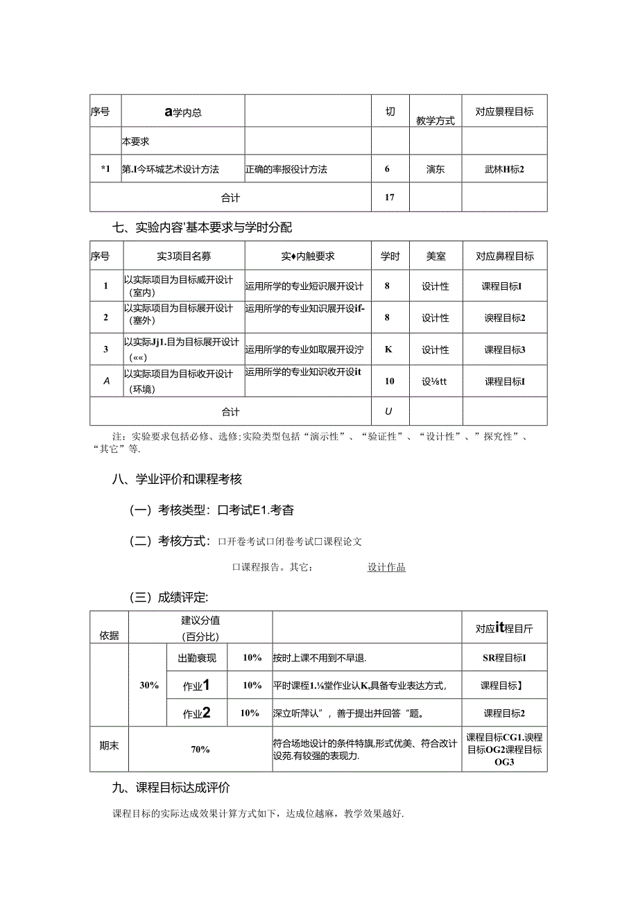 0823D1220-环境艺术设计-2023人才培养方案课程教学大纲.docx_第3页