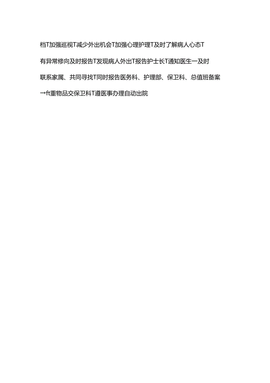 临床病人外出（外出未归）应急预案与处理程序应急预案.docx_第2页