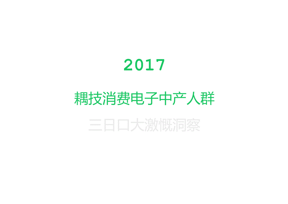 2017科技消费电子中产人群360大数据洞察.docx_第1页