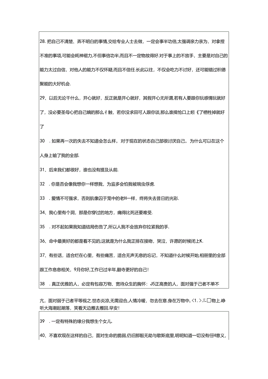 2024年年精选值得收藏的心情说说合集69句.docx_第3页