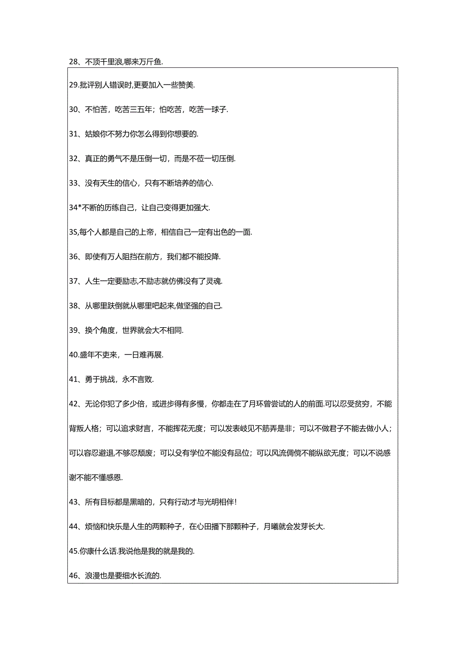 2024年年精选励志签名汇编88条.docx_第3页