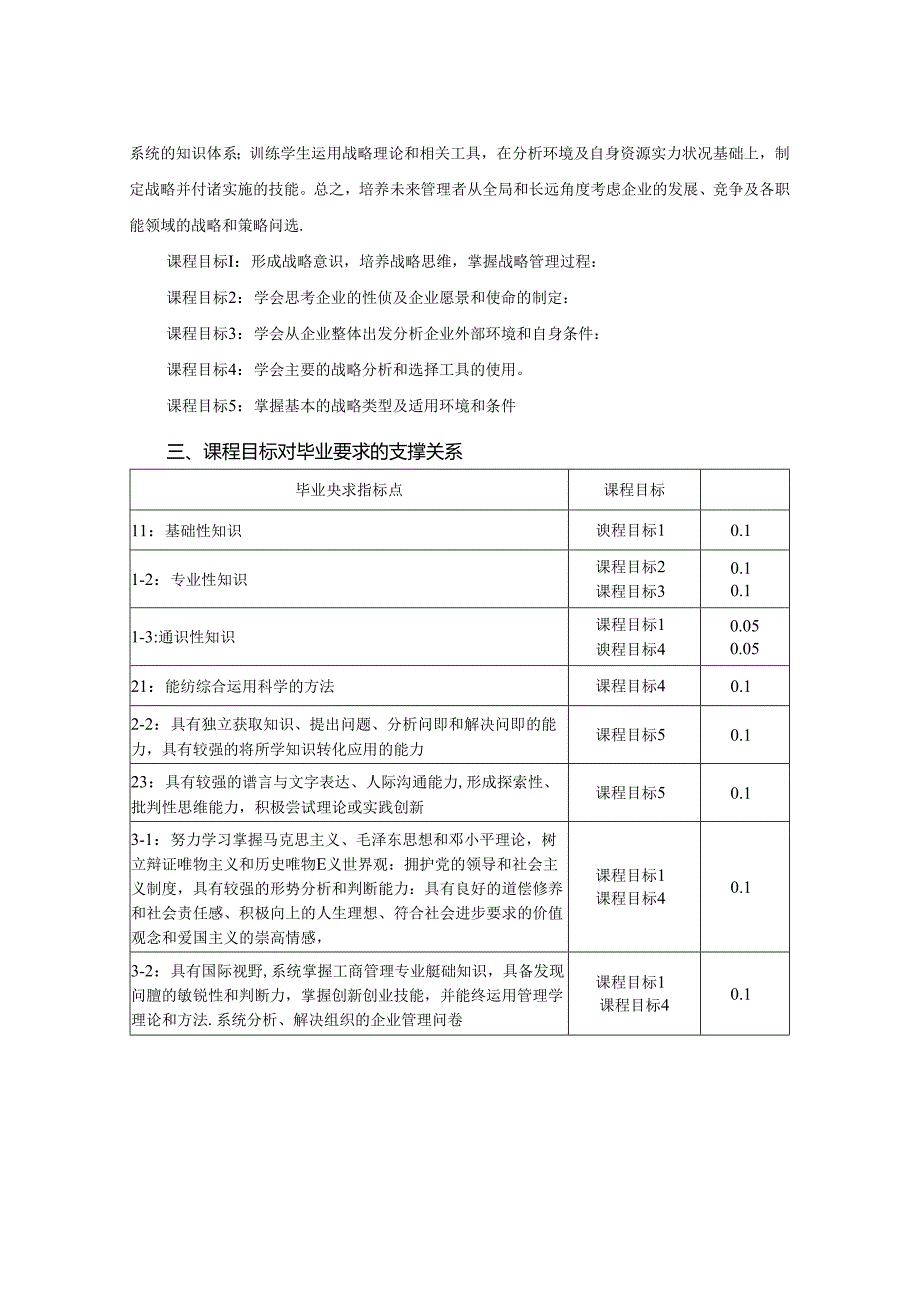 0423S08004-战略管理-2023版人才培养方案课程教学大纲.docx_第2页