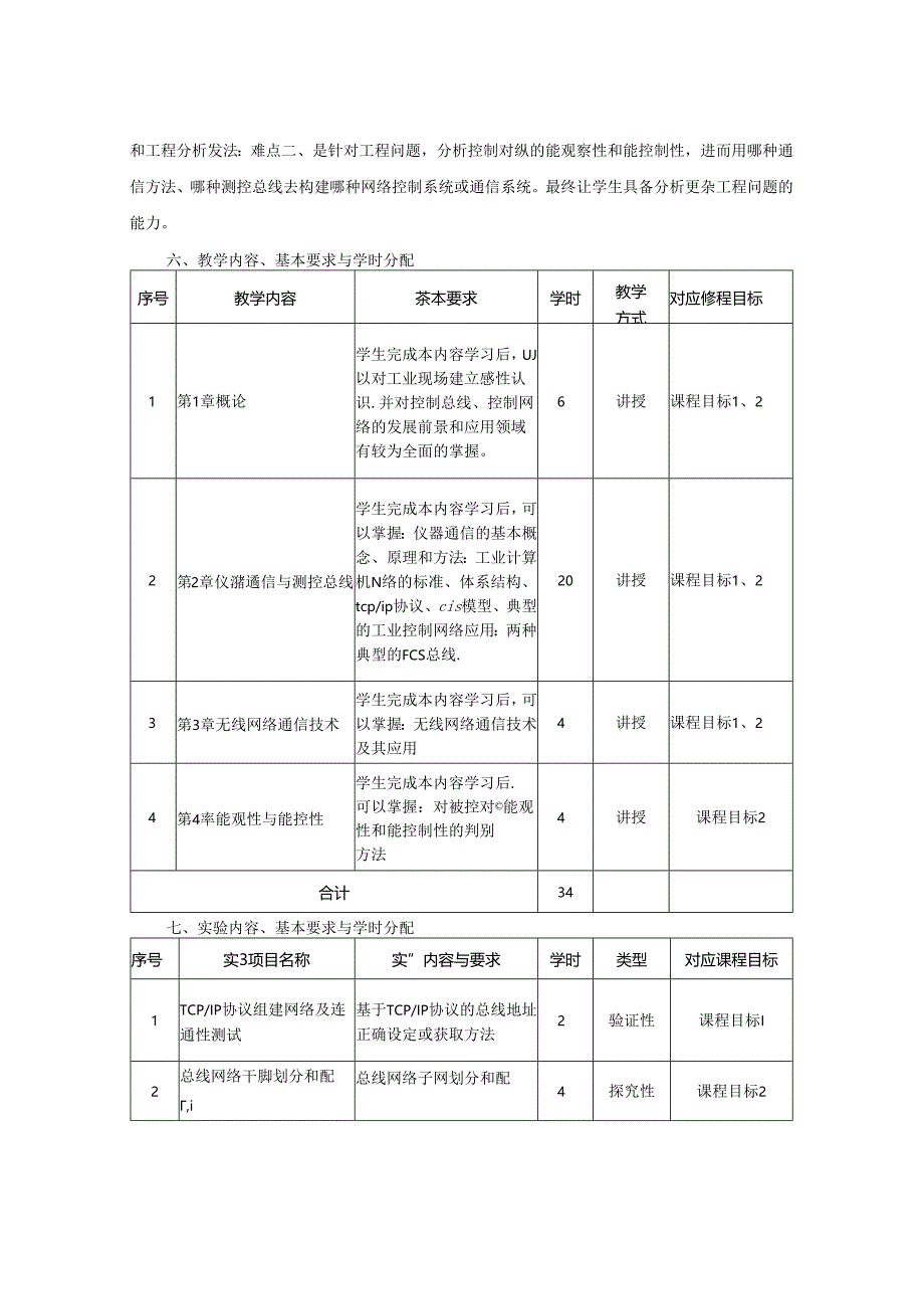 1523S01008-测控总线与数据交互-2023版人才培养方案课程教学大纲.docx_第3页