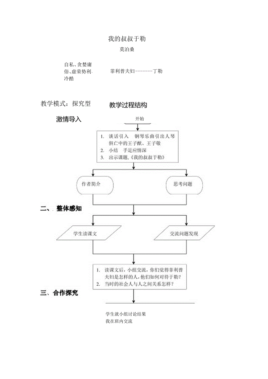 2024年课堂教学设计及流程图.docx_第3页