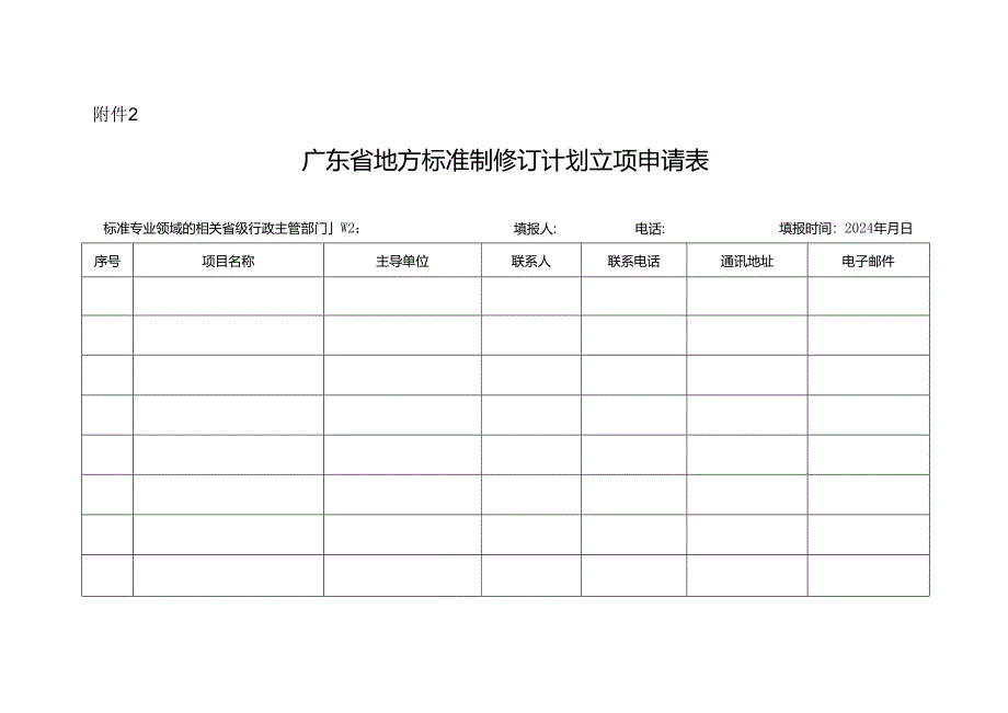 2.广东省地方标准制修订计划立项申请表.docx_第1页