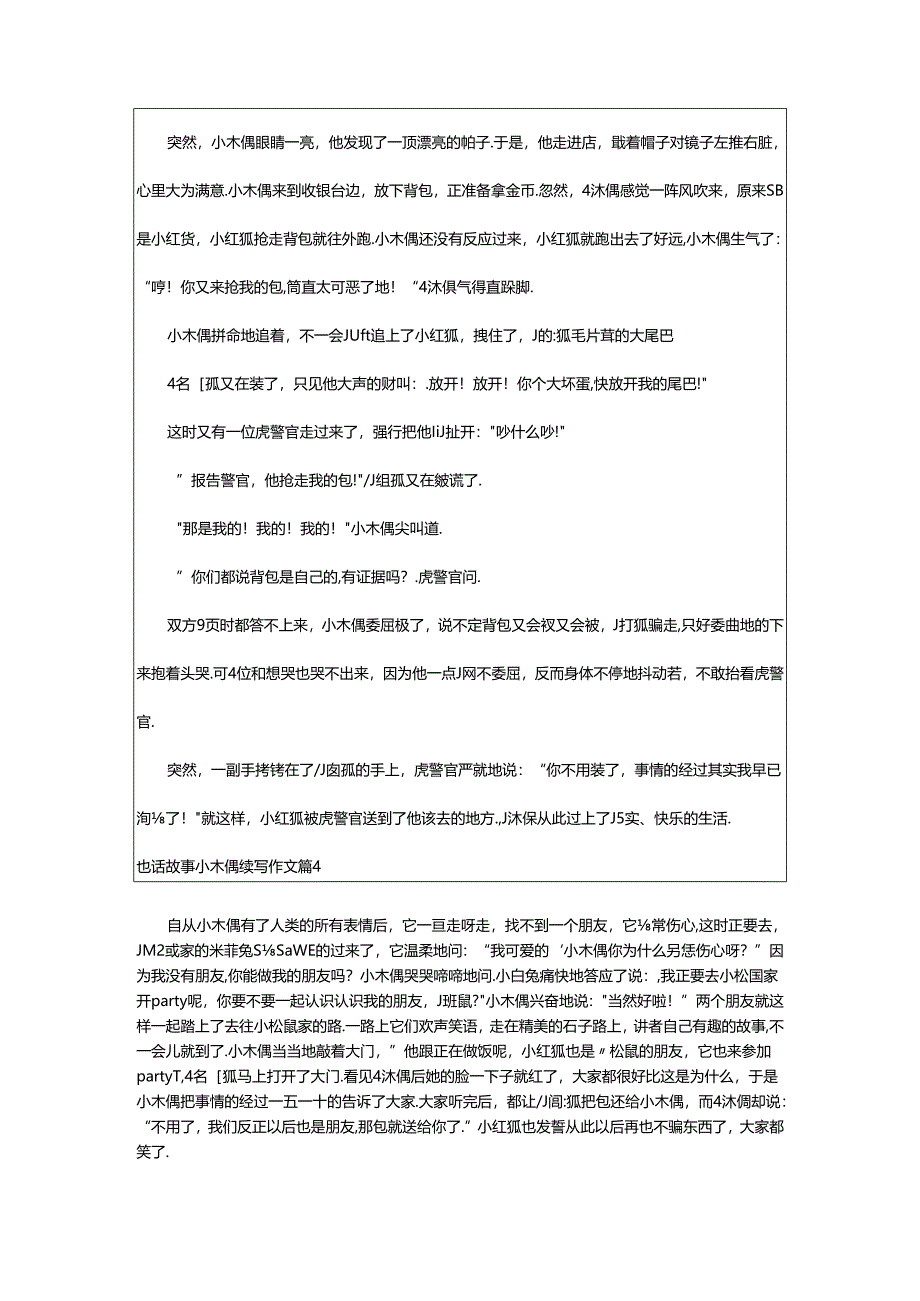 2024年童话故事小木偶续写作文[优秀7篇].docx_第3页