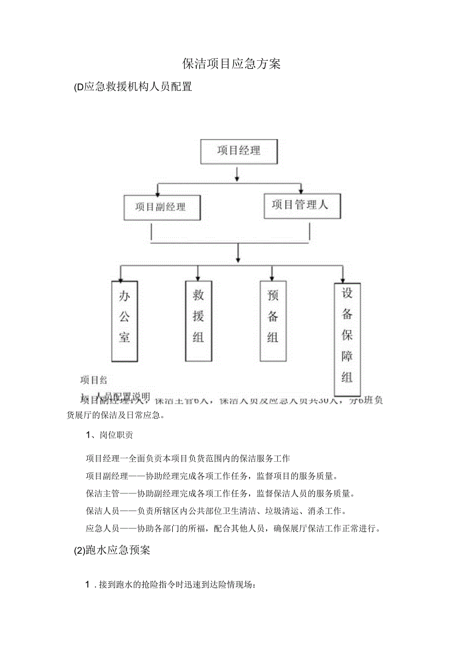 保洁应急方案.docx_第1页