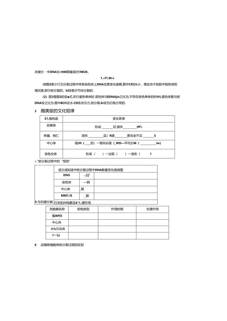 2018年一轮复习__细胞增殖(学案).docx_第3页