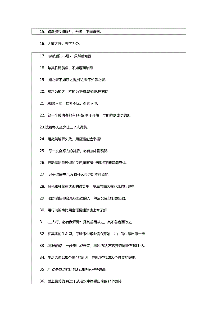 2024年简短好听的座右铭大全.docx_第2页