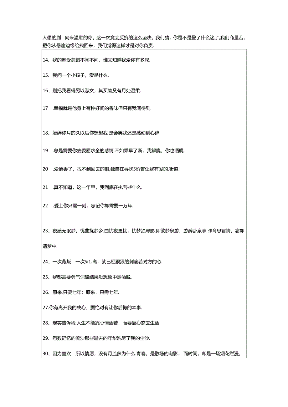 2024年年精选优美伤感句子汇编68条.docx_第2页