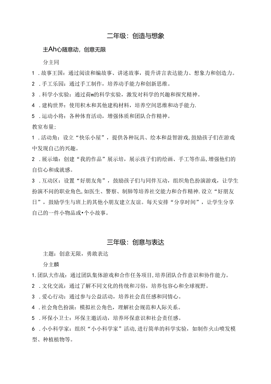 XX学校2024年班级文化建设主题草案.docx_第2页