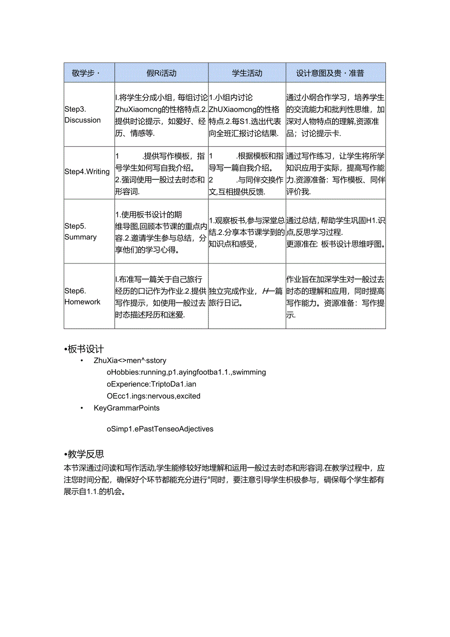 Starter Welcome to junior high!-Introduce yourself 教学设计-外研版（2024）七年级上册.docx_第3页