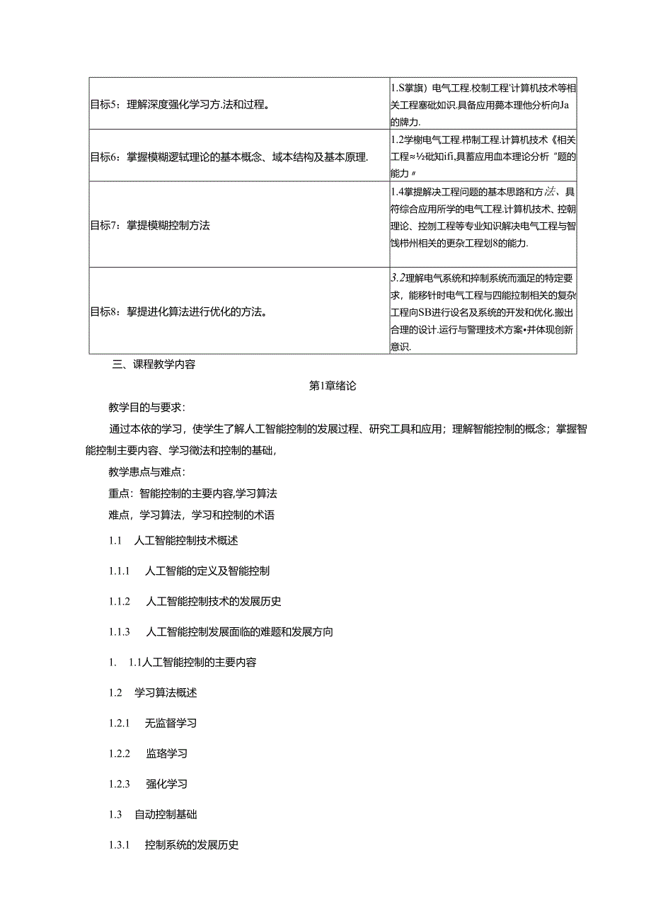 《人工智能控制技术》_高学辉 教案大纲.docx_第2页