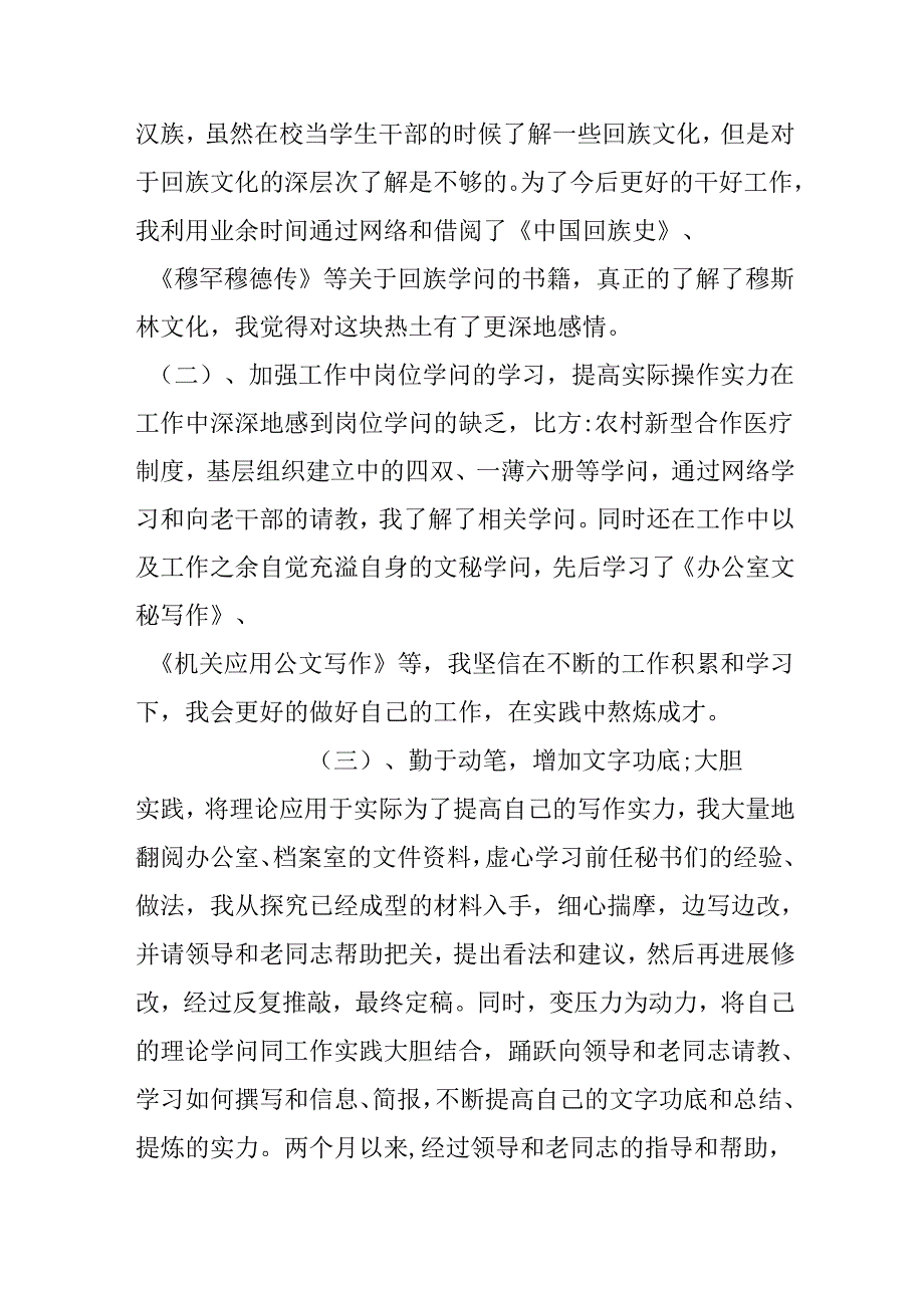 党政办秘书工作总结.docx_第2页