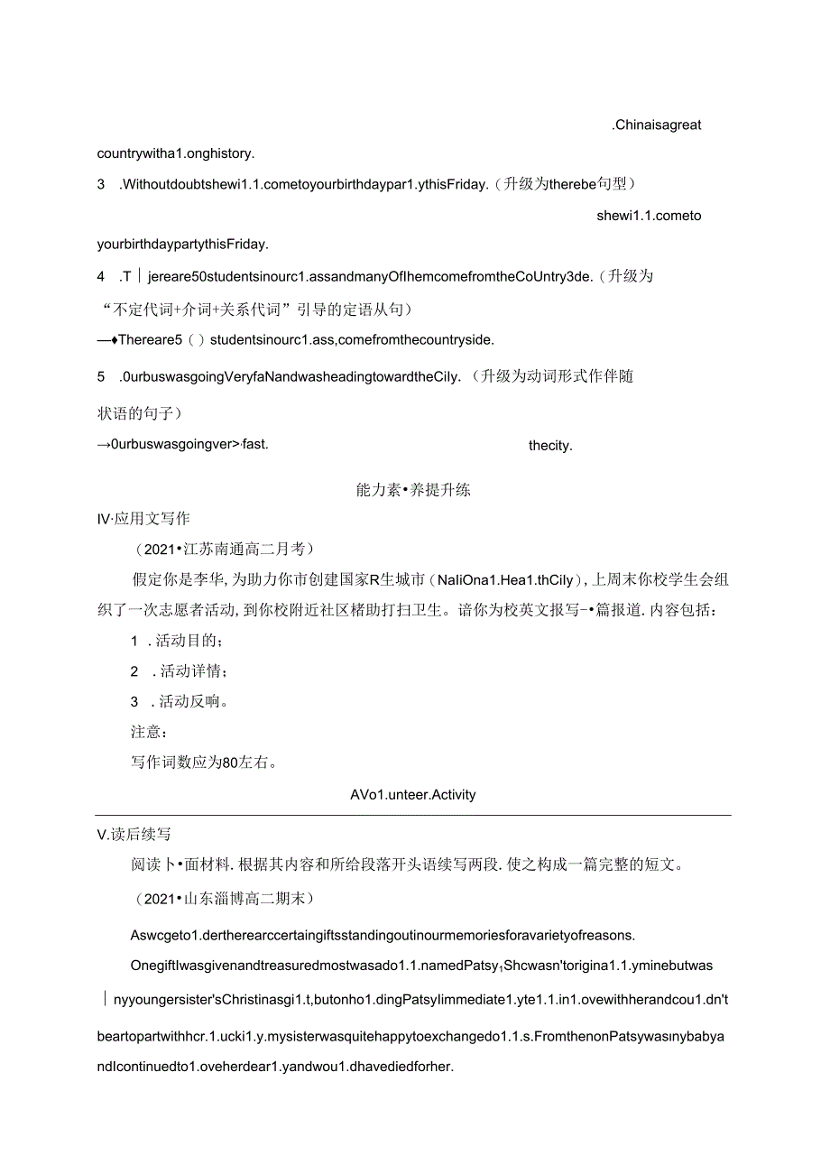 UNIT 3 ENVIRONMENTAL PROTECTIONSection C Using Language Assessing Your Progress.docx_第2页