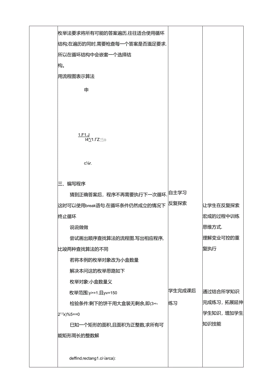 《枚举商品搭配方法》 教案 沪科版信息技术九年级上册.docx_第3页