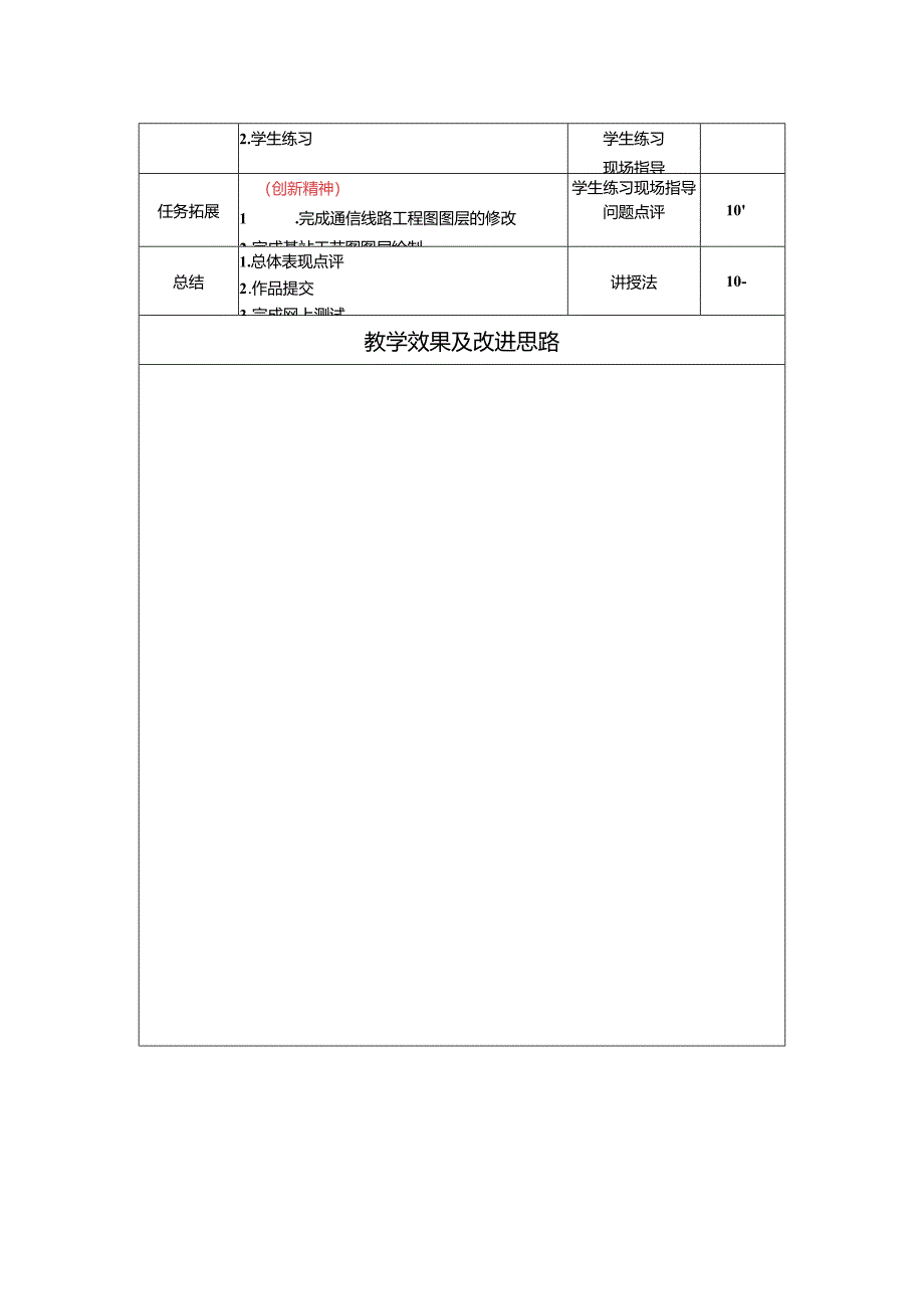 《通信工程制图与勘察设计》 教学设计 任务13 基站走线架绘制(4课时).docx_第2页