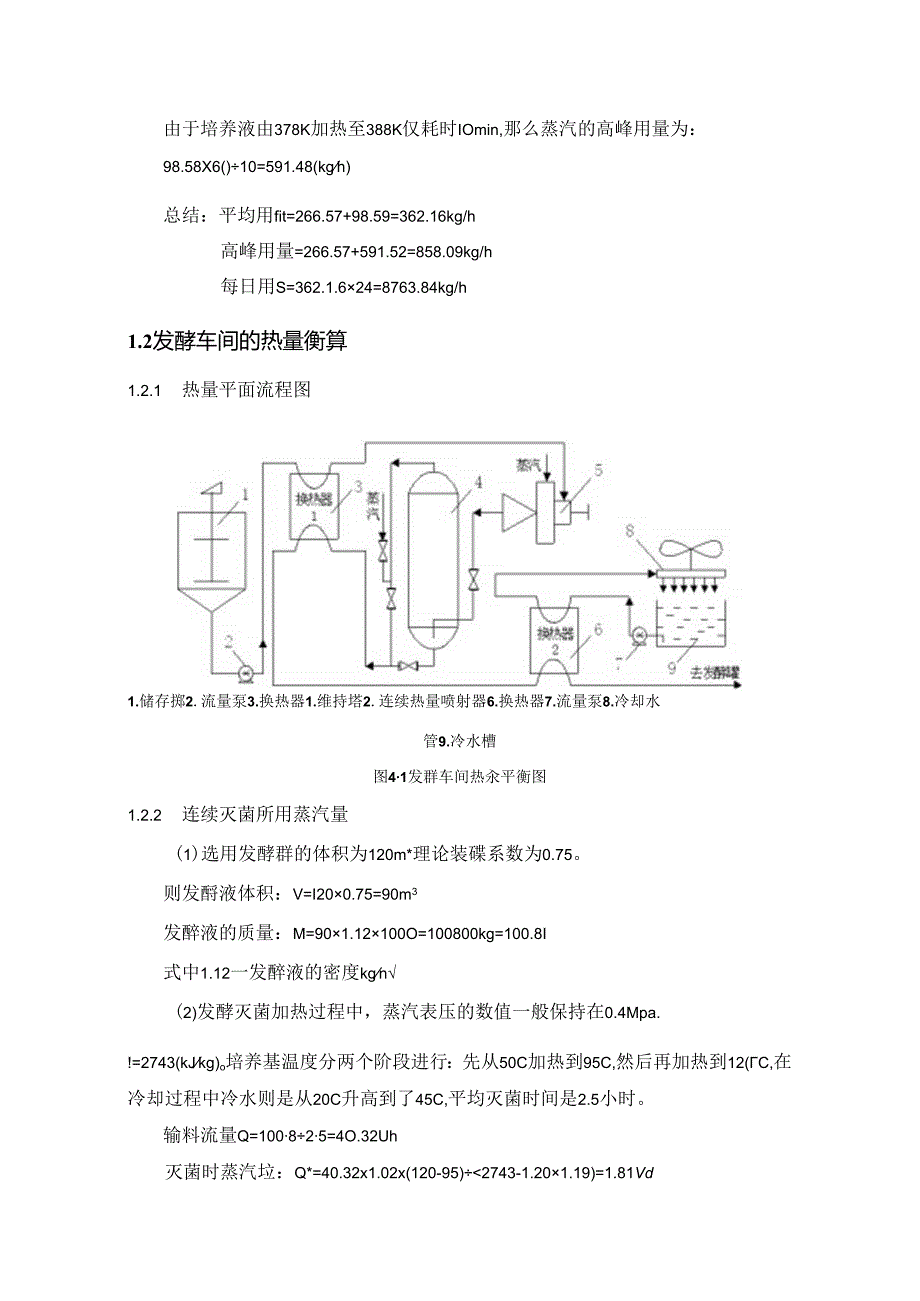 【《色氨酸生产中的热量衡算及设备选型综述》3400字】.docx_第2页