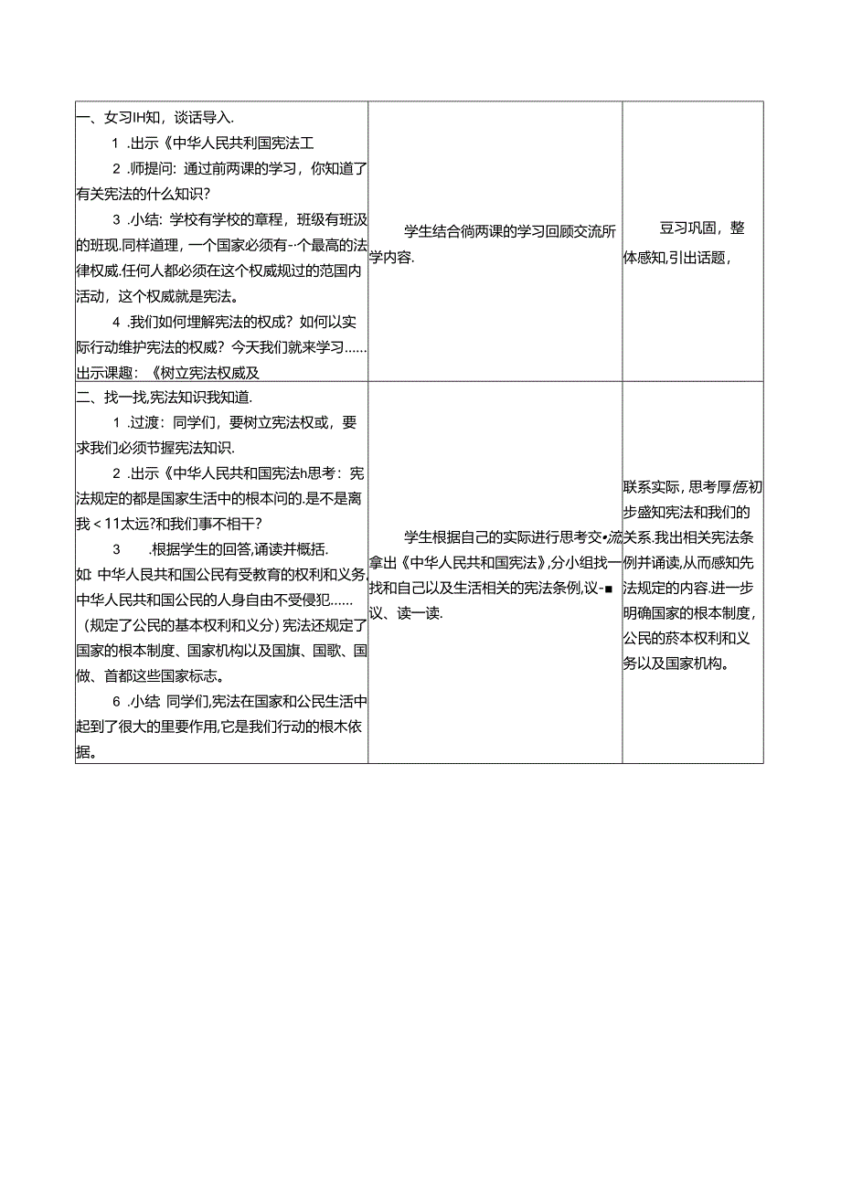 【小学道德与法治】2.宪法是根本法 第三课时教案.docx_第2页