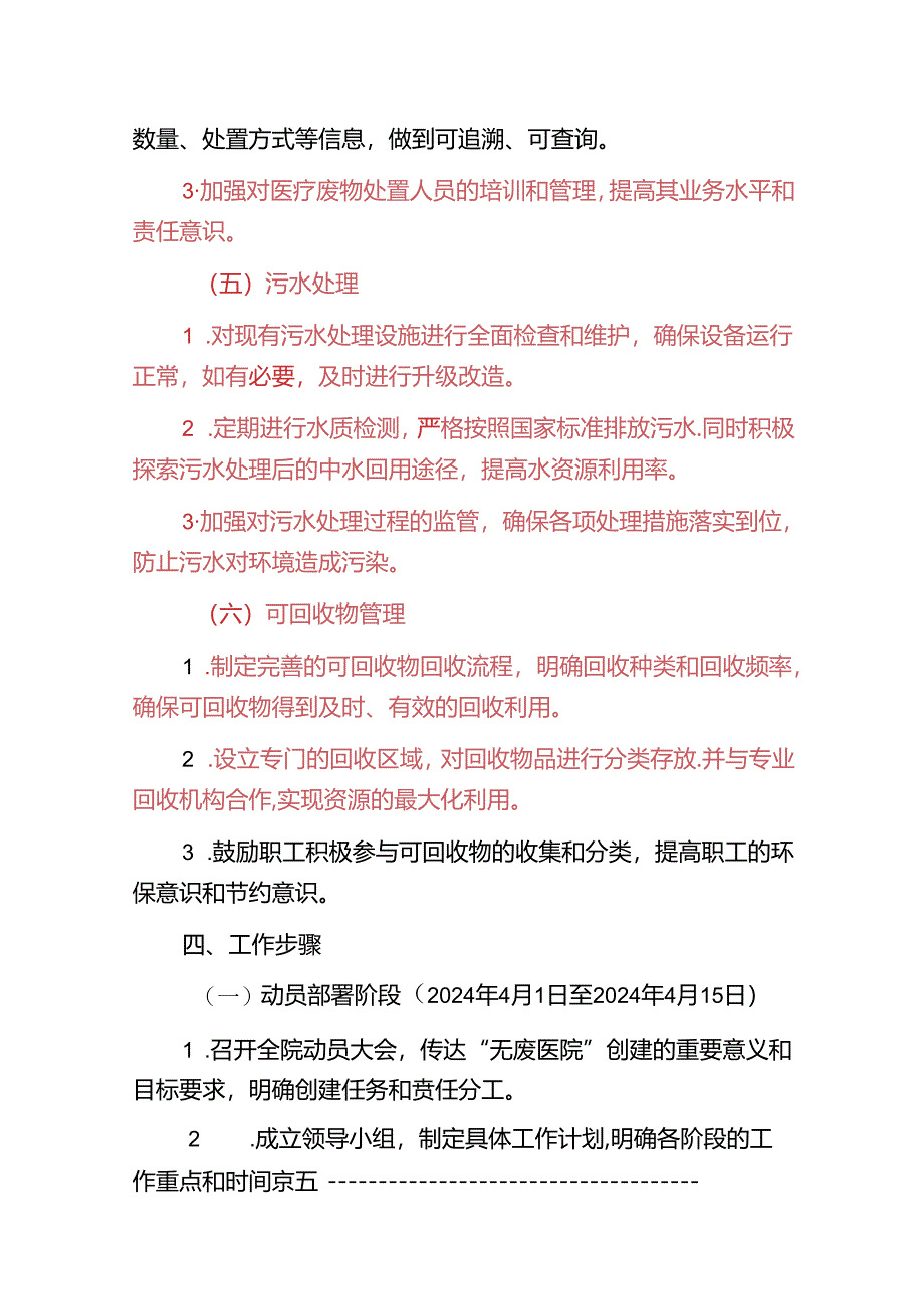 2024 卫生院“无废医院”创建详细实施方案.docx_第3页