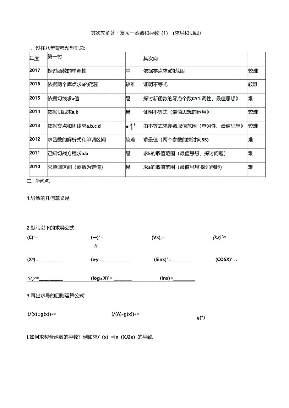 导数中的切线问题.docx_第1页