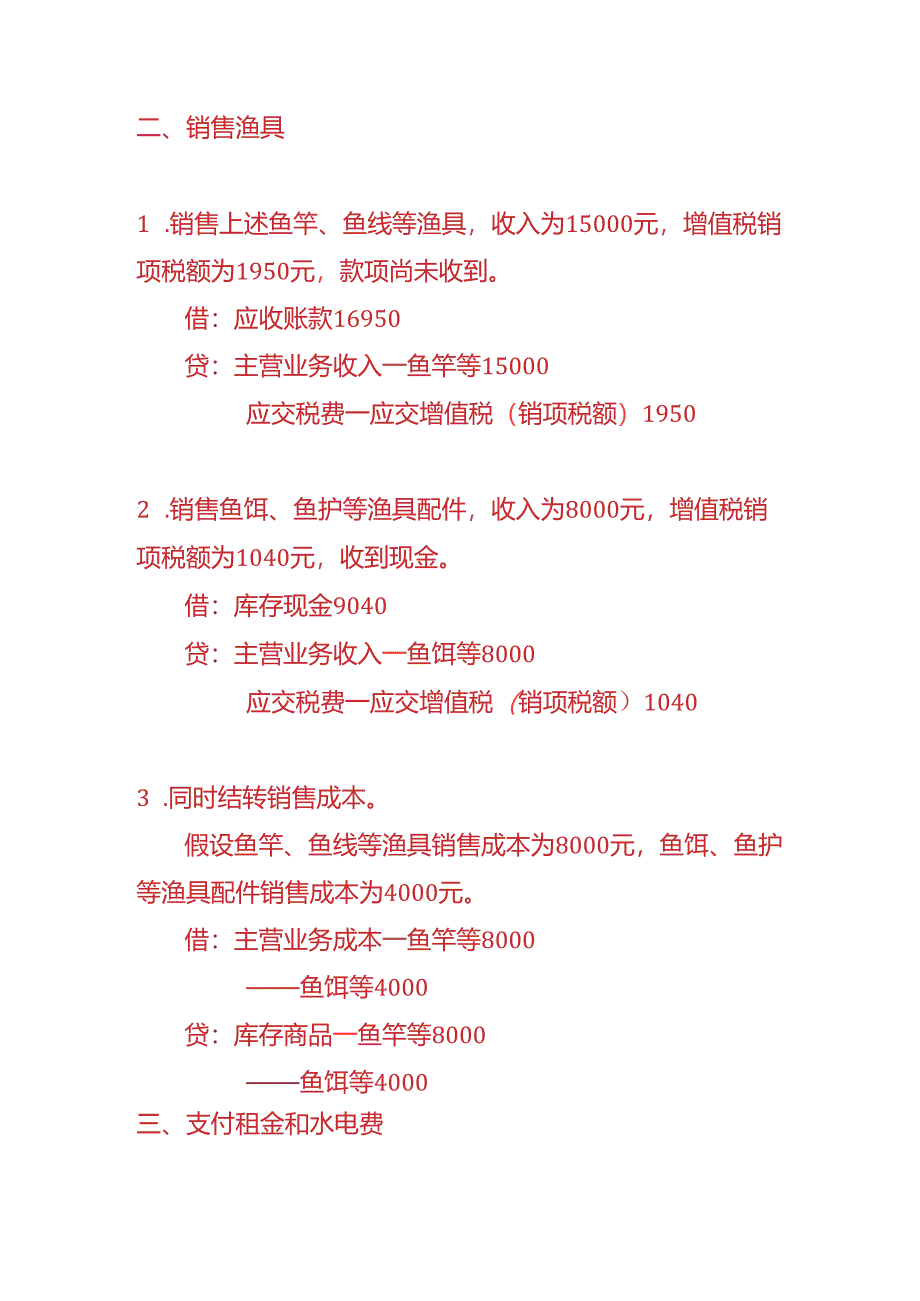 记账实操-渔具门店账务处理实例.docx_第2页