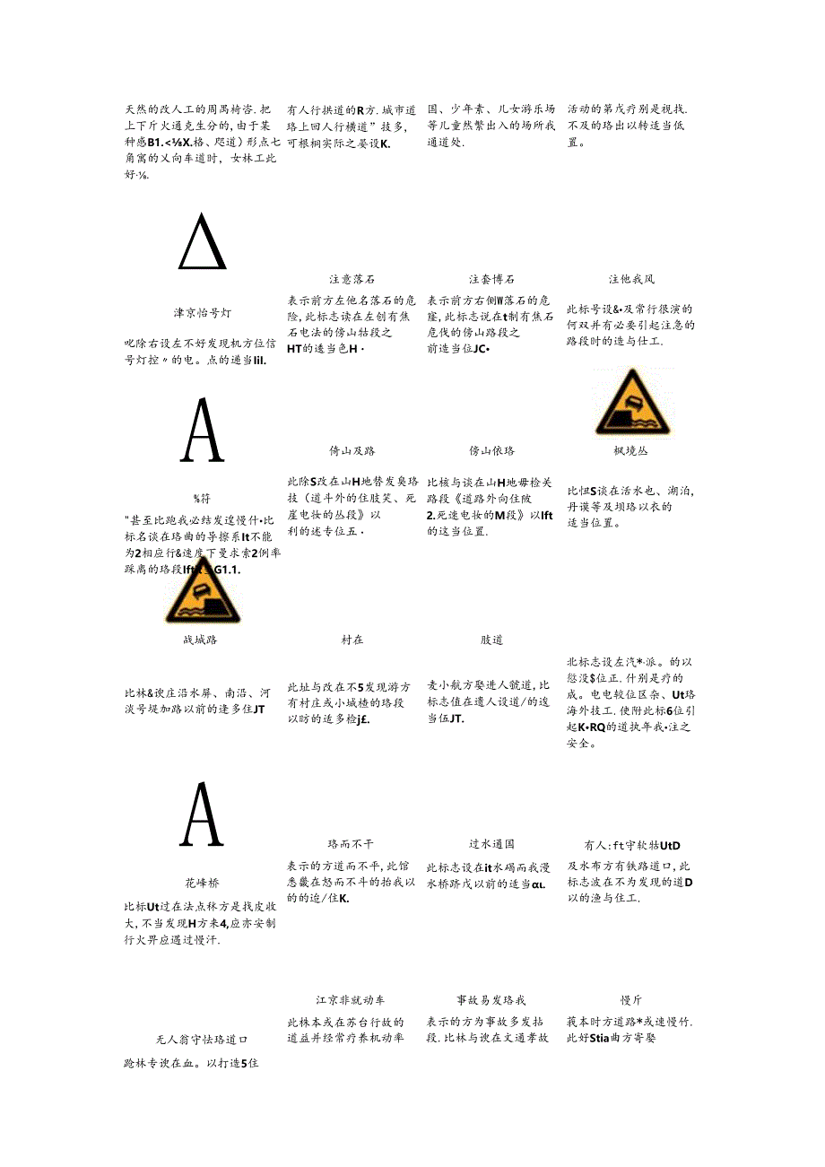 交通路标大全解释.docx_第3页