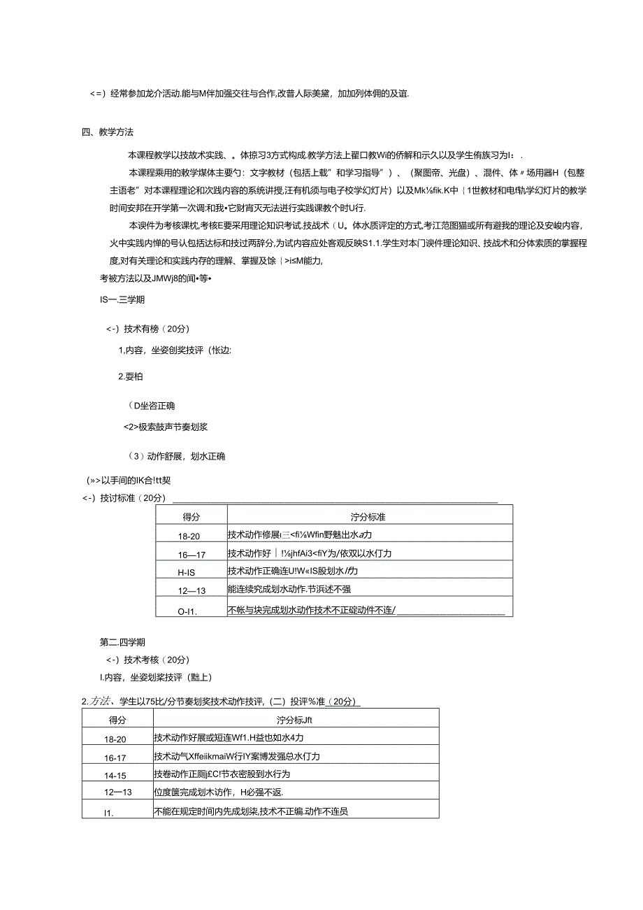 《龙舟》教学大纲（体育教程）.docx_第3页