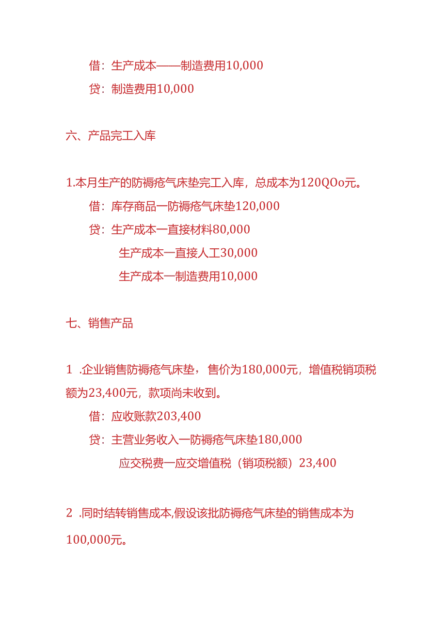 记账实操-防褥疮气床垫医疗器材制造企业的账务处理实例.docx_第3页