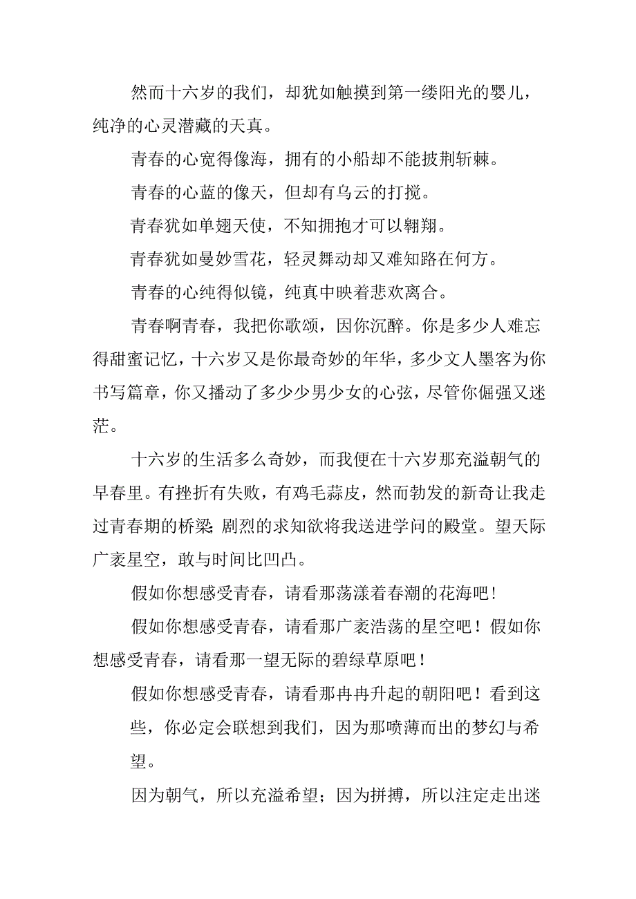 我们十六岁的感悟作文.docx_第2页