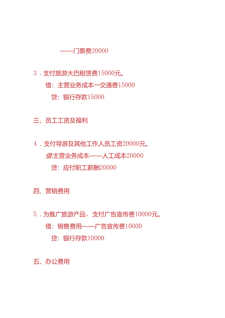 做账实操-旅游业的账务处理分录.docx_第2页