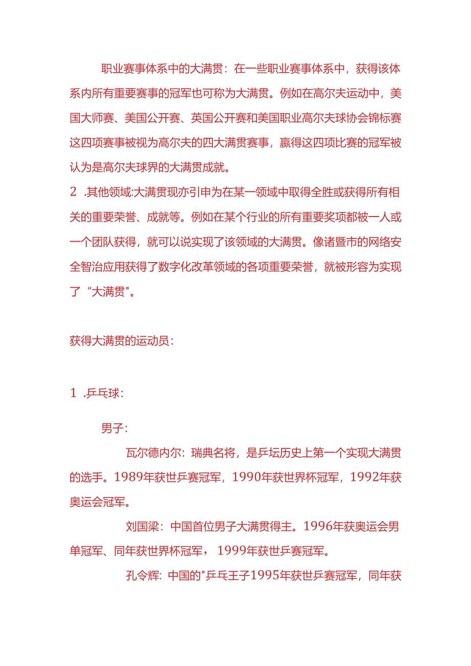 体育赛事运动项目中获得大满贯的运动员.docx_第2页