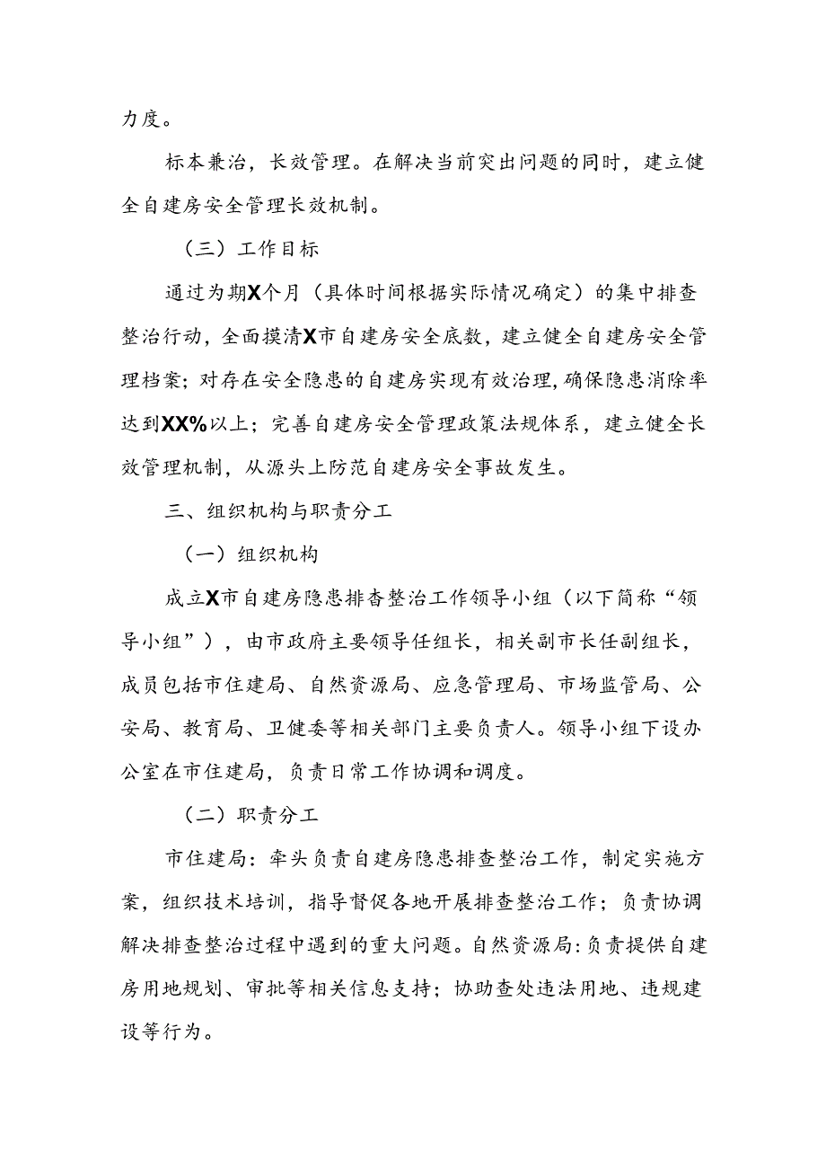 X市自建房隐患排查整治工作实施方案.docx_第2页